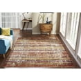 thumbnail image 2 of Kalaty Modena Area Rug MO-359 Sante Fe Stripe Distressed Faded 2' x 3' Rectangle, 2 of 2