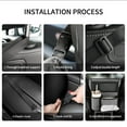thumbnail image 4 of Discount Qaailabf Car Organizer Bag Between Front Seats,Car Mesh Organizer, For Purse Handbag Tissue,Easy To Install, 4 of 6