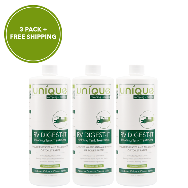 Unique RV DigestIt Holding Tank Treatment Liquid 16 Treatment (32