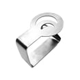 thumbnail image 1 of TIELUTT Thickened Stainless Steel Tablecloth Clip Tablecloth Clip Tablecloth Key Hanger Utility Room Organizer Coat Rack Bathroom Hanger for Shower Rod Hat Boxes for Women Storage Large round Drill H, 1 of 2