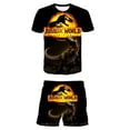 thumbnail image 1 of Niñas Verano Niños Jurassic World Dominion Conjuntos de ropa Pantalones cortos Camiseta de manga corta Bebé Niños Ropa Trajes para 1-14Yrs6T Gao Jinjia LED, 1 of 2