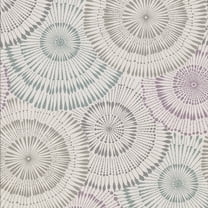 Brewster Howe Multicolor Medallions Wallpaper