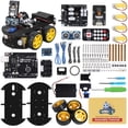 thumbnail image 1 of Kit de coche robot inteligente ELEGOO UNO R3 V4 para niños Arduino de 8 a 16 años, 1 of 8
