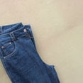 thumbnail image 3 of jeans de Mezclilla para Mujer de Talle Alto, Estilo Suelto de Pierna Ancha, jeans Azul Profundo de Pierna Recta, Verano 2026., 3 of 13
