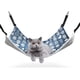 thumbnail image 1 of Hamaca para gatos con correas ajustables y gancho de metal, cama estable de doble cara para gatos, mascotas y otros animales pequeños, 1 of 8