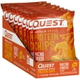 thumbnail image 4 of Quest Tortilla Style Protein Chips with 18g of Protein, Nacho Cheese Flavor, 1.1 Oz Bags, 8 Count, 4 of 10