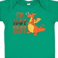 thumbnail image 4 of Inktastic I'm Hot Stuff Cute Dragon Boys or Girls Baby Bodysuit, 4 of 5