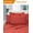 Rust, variant on Elegant Comfort® 1500 Series Microfiber Deep Pocket Bedroom Sheet Set, King Rust