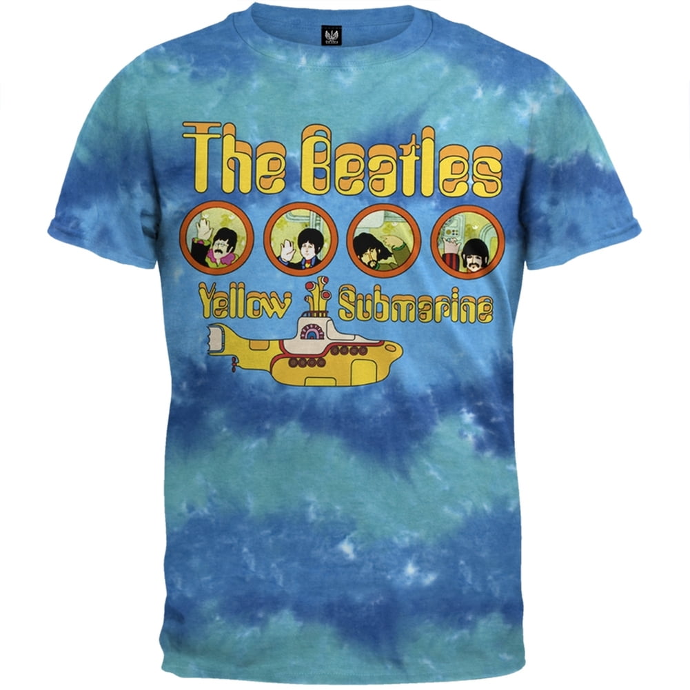 tie dye beatles shirt