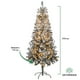 thumbnail image 2 of Árbol de Navidad Nevado Pino Artificial 2.10M Frondoso Con 300 Luces LED Verde Soporte de Metal Skygreen blanco, 2 of 5