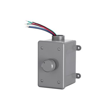 Monoprice OVC100 Rotary 100-Watt Outdoor Volume Control With Auto Impedance Matching and Weather Resistant Enclosure, For Outdoor Applications