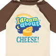 thumbnail image 4 of Inktastic Dream About Cheese Boys or Girls Long Sleeve Baby Bodysuit, 4 of 5