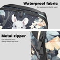 thumbnail image 4 of Animal Hard Drive Bag Travel Organizer Phone Charger Organizer Small Electronics Travel Organizer Waterproof Oxford Fabric 5.9x9.44x3.14 in, 4 of 6
