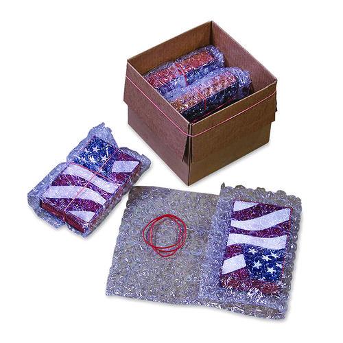 Red Packer Bands, Size 22, 5" x 0.06", 1 lb Box | Bundle of 5