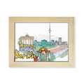 thumbnail image 1 of Germany Berlin Landmark Architecture Desktop Photo Frame Picture Art Decoration Painting 6x8 inch, 1 of 3