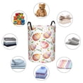 thumbnail image 4 of Sikiie colorful easter eggs Print Round Dirty Clothes Basket, Waterproof Standing Foldable Storage Basket, for Laundry Room, Bedroom, Bathroom Storage-Small, 4 of 6