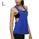 thumbnail image 1 of Minnieouse Camisetas deportivas sin mangas y espalda descubierta para mujer, camisetas de entrenamiento deportivo, chaleco, camiseta sin mangas Prendas para la parte del cuerpo Azul L, 1 of 6