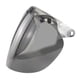 thumbnail image 4 of Open Face Helmet Visor Motorcycle Helmet Bubble Lens 3-Snap Bubble Wind Visor, 4 of 5