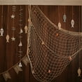 thumbnail image 5 of Uxcell Fishing Net Decor, 80" x 40" Fish Net Decor Party Accessory, Black, 5 of 6