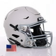 thumbnail image 5 of Riddell SpeedFlex ADULT Helmet - Light Gray SF-2BD Facemask (Purple Helmet, Medium), 5 of 8