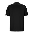 thumbnail image 4 of SOOMLON Mens Shirts Casual Button Stand Collar Shirts Summer Dress Short Sleeve Tops 2025 Trendy Black Big and Tall Golf Tees Color Block Classic Comfy Vacation Tops Blouses Value 3XL, 4 of 5