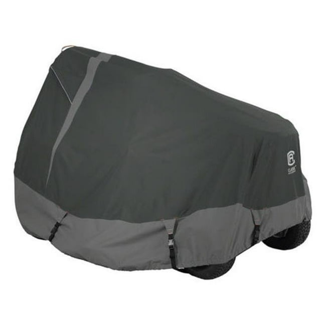 Heavy Duty Tractor Door Cover, Large - Black & Grey