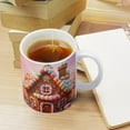 thumbnail image 4 of 3D Winter Gingerbread Candy House Ceramic Mug Coffee Mug | Ceramic Mug | 11 Oz Tea Cup – Unique Gift For Men & Women | White, 4 of 7