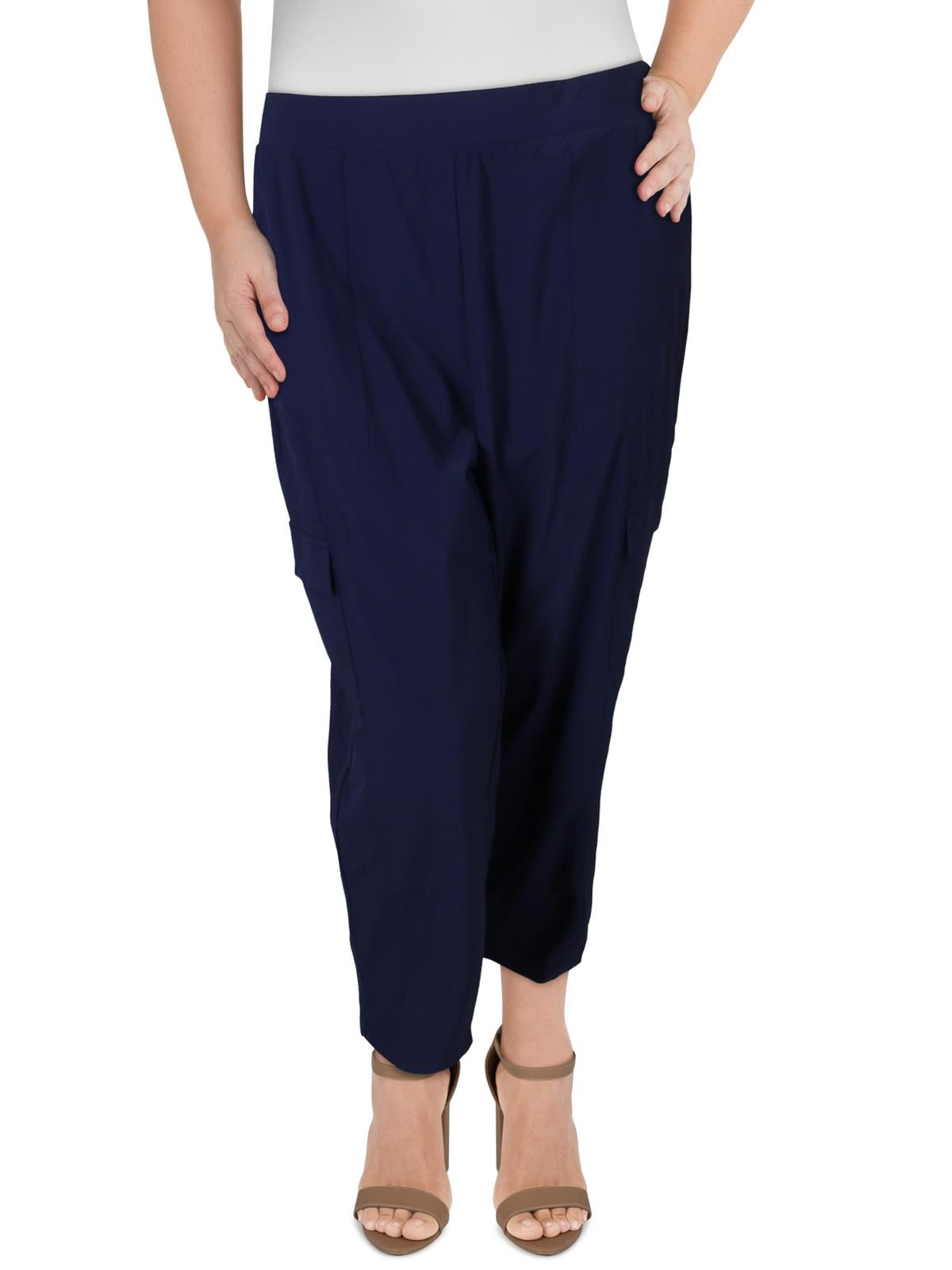 Ideology Womens Plus Size Woven Cargo 