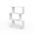 thumbnail image 7 of Leumius 3-Tier Bookshelf,Modern Simple Storage Rack for Books/Décor for Bedroom,Living Room,White, 7 of 7