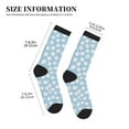 thumbnail image 3 of Pofeuu Cartoon Sushi Print Crew Socks, Adult Running Hiking Socks for Youth and Adult, 3 of 7