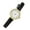 Black & White, variant on Ladies Watch Accurate Thin Strap Delicate Vintage Ultra-small Dial Decoration Alloy Academy Style Quartz Watch Clothing Accessory