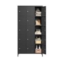 thumbnail image 2 of Tcbosik Metal Cabinet with Lock and 15 Doors, Storage Locker for Employees, 72"H Locker Cabinet for Home Office Gym, Black, 2 of 10