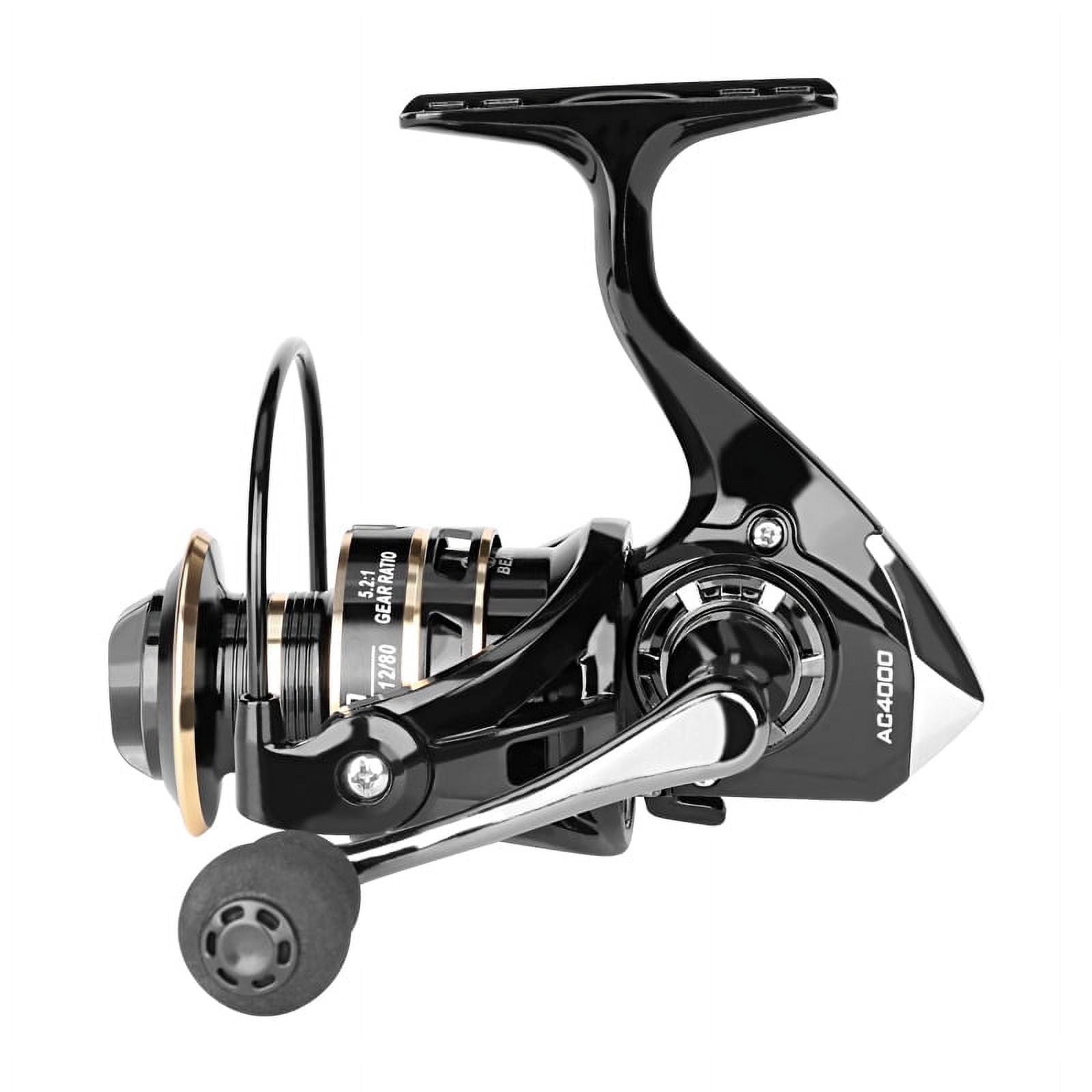 Spinning Reels 12KG Max Drag Carrete de pesca 5.2:1 Metal Handle Fishing Reel Coils Saltwater Reel for Fishing Accessories 2023
