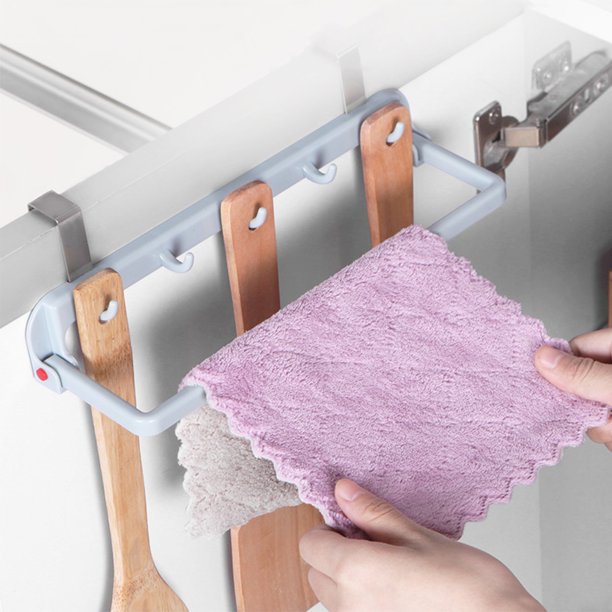 VONTER Modern Kitchen Over Strong ABS Towel Bar Rack Decorative