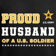 thumbnail image 3 of CafePress - Proud Husband Of A Soldier White And Gold Sweatshirt - Classic Crew Neck Sweatshirt, 3 of 5