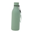 thumbnail image 1 of Botella de agua aislada reutilizable, termo de 550 ml, sencilla, práctica y elegante. Verde, 1 of 9