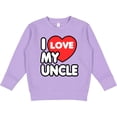 thumbnail image 2 of Inktastic I Love My Uncle Toddler Sweatshirt, 2 of 4