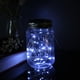 thumbnail image 4 of lampara solar Irfora Mason Jar Solar Lantern Lights 20LEDs Lámpara de la tapa Luz de hadas estrellada Creativa Cuerda de alambre de cobre Decoración al aire libre Patio Jardín Decoración 1m 10LED Irfora lampara solar, 4 of 7