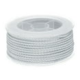 thumbnail image 1 of Unique Bargains Nylon Thread Twine Beading Cord 2mm Extra-Strong Braided Nylon Crafting String 11M/36 Feet, Light Grey, 1 of 7