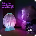 HydroPets Live Sea Pets Habitat Kit, Light Up Tank - Hatch & Grow