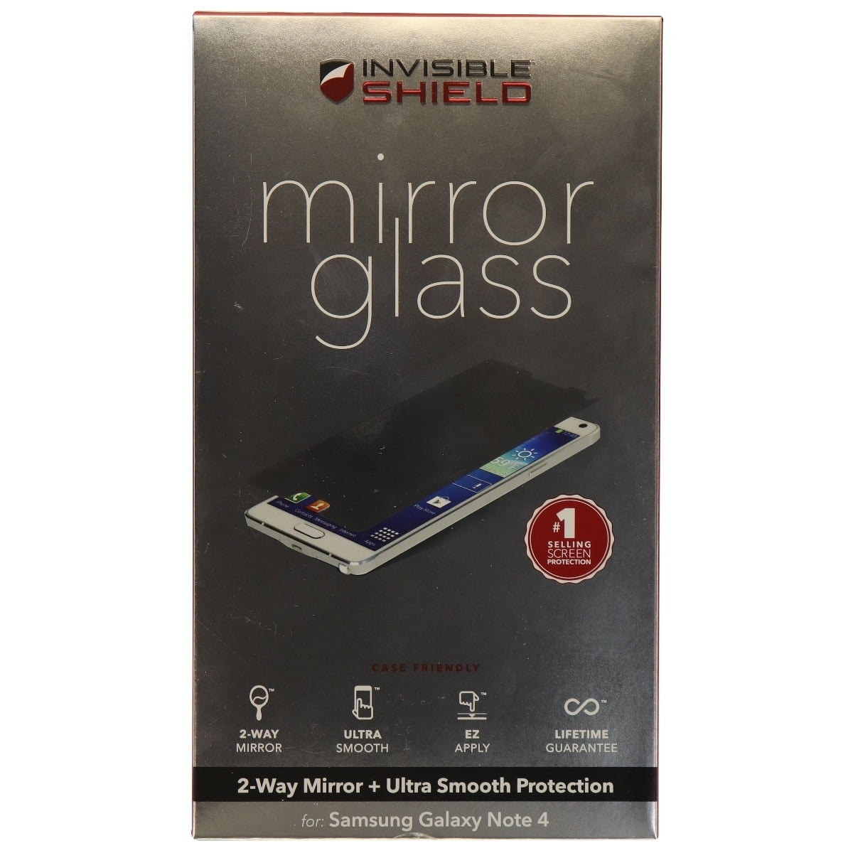 ZAGG InvisibleShield Mirror Glass Screen Protector for Samsung Galaxy