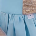 thumbnail image 6 of Toddlers Dresses Flower Girl Dresses for Wedding Sleeveless Tulle Dress Girl Party Dress Kids Sky Blue Dress for Girls Special Occasion Dresses Birthday Dress 2-3 Years, 6 of 7