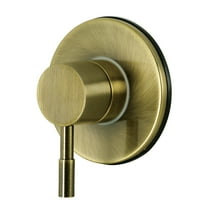 Kingston Brass KS3033DL Concord 3-Way Diverter Valve with Trim Kit, Antique Brass