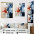 thumbnail image 4 of Designart "Power Lines With Cobalt Connections" Power Lines Floater Framed Wall Art Prints, 4 of 5