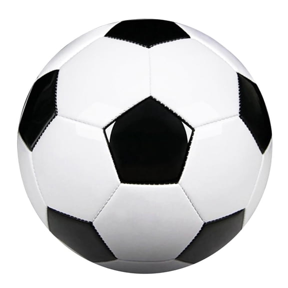 Classic Black & White Soccer Ball - Size 5 Standard Training Ball, Suitable for Youth Boy League Game Trainning Practice or Gift