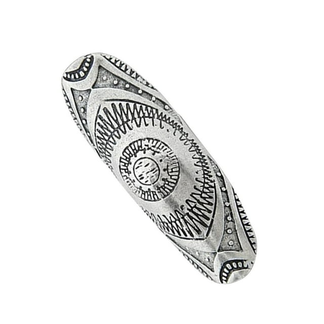 Anillo de Plata vintage Hugo Flor Tibetano Caliente