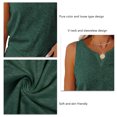 thumbnail image 3 of Camiseta sin mangas NikouMX para mujer cuello en V verano Diseño exquisito, 3 of 4