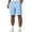 Light Blue, variant on Satingcolo Mens Trunks Summer Beach Shorts Vacation Casual Athletic Shorts Daily Wear Comfy Waist Lightweight Shorts With Pockets Black XL