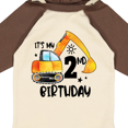 thumbnail image 4 of Inktastic Construction Truck It's My 2nd Birthday Boys or Girls Long Sleeve Baby Bodysuit, 4 of 5