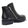 thumbnail image 3 of Vagabond Cary Women's Classic Leather Dual Zip Ankle Boot In Black Size 7, 3 of 6